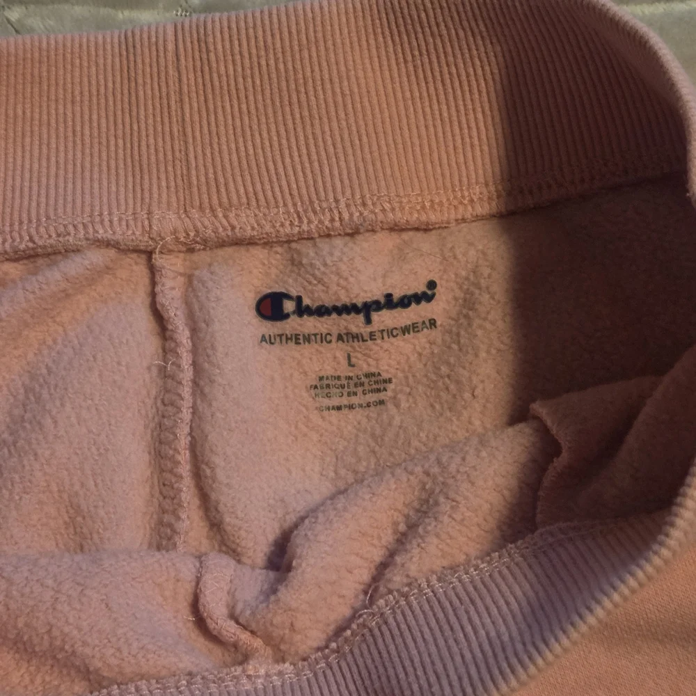 Champion Kids Pink Sweatpants Girls Size L - Picture 6 of 8